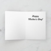 carte de vacances - Oie de la Fête des Mères avec (Intérieur)