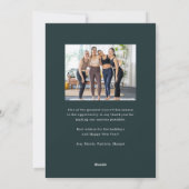 Carte de vacances paisible Dove Business (Dos)