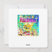 Carte de vacances Palm Springs Heure Epoch (Dos)