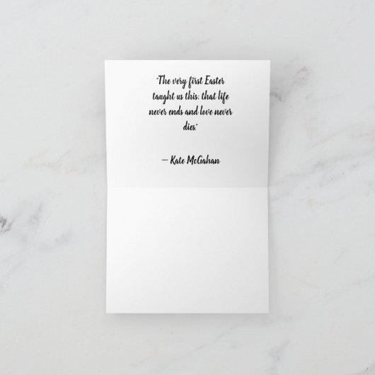 Carte de vacances Pâques (Intérieur)