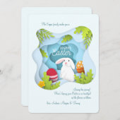 Carte de vacances Pâques Shbox (Devant / Derrière)