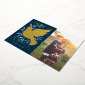 Carte de vacances Peace and Love Dove Foil (Rotation)