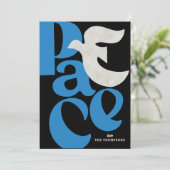 Carte de vacances PEACE Dove (Debout devant)