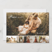 Carte de vacances Peace on Earth Classic Multi-Pho (Devant)