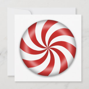 Carte de vacances Peppermenthe Candy