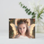 Carte de vacances Petit Ange à coordonner (Debout devant)