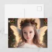 Carte de vacances Petit Ange à coordonner (Devant / Derrière)