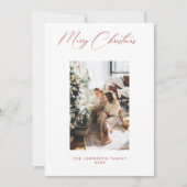 Carte de vacances photo (Devant)