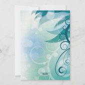 Carte de vacances photo à texture agréable (Dos)