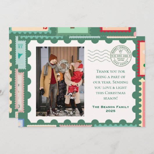 Carte de vacances photo à thème carte postale anci (Devant / Derrière)