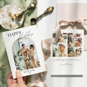 Carte de vacances photo Arche Carte de Noël