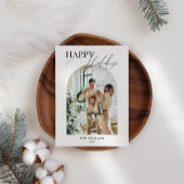 Carte de vacances photo Arche Carte de Noël