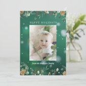 Carte de vacances photo avec flou artistique ennei (Debout devant)