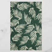 Carte de vacances photo Budget Green Silver Merry  (Dos)