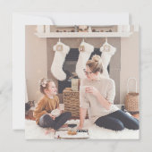 Carte de vacances photo de la couronne tropicale M (Dos)