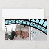 Carte de vacances photo de l'arche parisienne (Devant / Derrière)