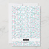 Carte de vacances photo de Noël à pistolet (Dos)