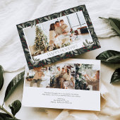 Carte de vacances photo de Noël Horizontal