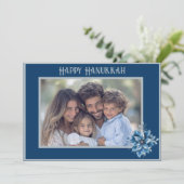 Carte de vacances photo d'Euphorbe bleue (Debout devant)