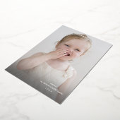 Carte de vacances photo en relief avec lettrage ma (Rotation)