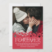 Carte de vacances photo Jour des Valentines modern (Devant)