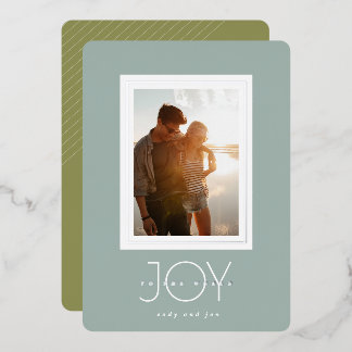 Carte de vacances photo « Joyeux Noël au monde » a