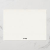 Carte de vacances photo "Merry and Bright" avec fe (Verso)