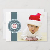 Carte de vacances photo Mod Seal (Devant)