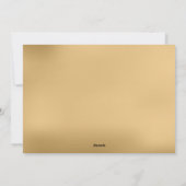 Carte de vacances photo moderne (Dos)