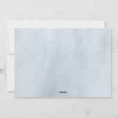 CARTE DE VACANCES PHOTO| Noël de la plage côtière (Dos)