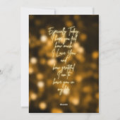 Carte de vacances photo personnalisée (Dos)