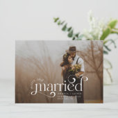 Carte de vacances photo Retro Swirl Joyeuse et Mar (Debout devant)