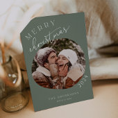 Carte de vacances photo simpliste