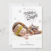 Carte de vacances photo Starburst 1 (Devant)