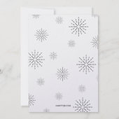 Carte de vacances photo Starburst 1 (Dos)