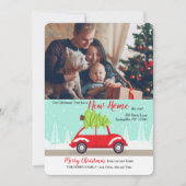 Carte de vacances photo Tree Home (Devant)