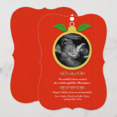 Carte de vacances photo Ultrasound (Devant / Derrière)