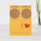 Carte de vacances Pie Eyed Kisses (Devant)