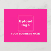 Carte de vacances Pink Pat Business Halloween (Dos)