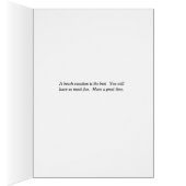 Carte de vacances Plage avec dessin rétros (Intérieur (Droit))