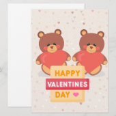 Carte de vacances plat (Devant / Derrière)