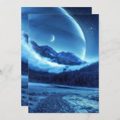 Carte de vacances plat 5" x 7" (Devant / Derrière)