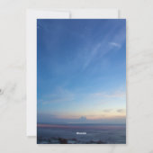 Carte de vacances plat 5" x 7" (Dos)