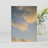 Carte de vacances plat 5" x 7" (Debout devant)