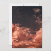 Carte de vacances plat 5" x 7" (Dos)