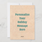 Carte de vacances Plat Ristra Wreath (Dos)