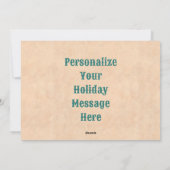 Carte de vacances Plat Ristra Wreath (Dos)