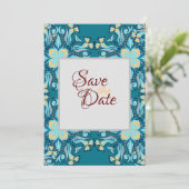 Carte de vacances plat, Taille : 10,8 cm x 14 cm,  (Debout devant)