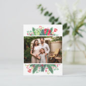 Carte de vacances plat, taille : 4,25 po x 5,5 po, (Debout devant)