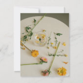 Carte de vacances plat, taille : 4,25 po x 5,5 po, (Dos)